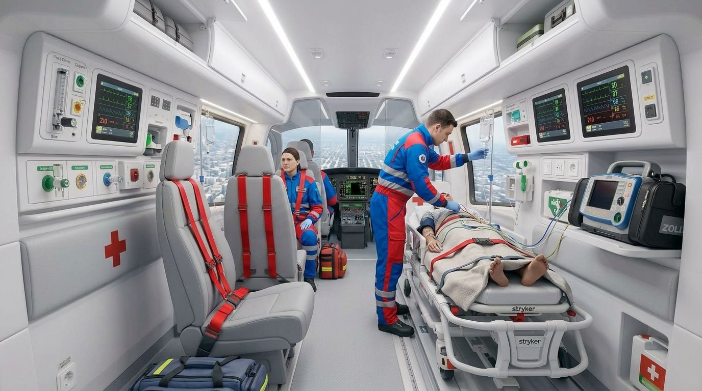 In-flight patient care with telemedicine